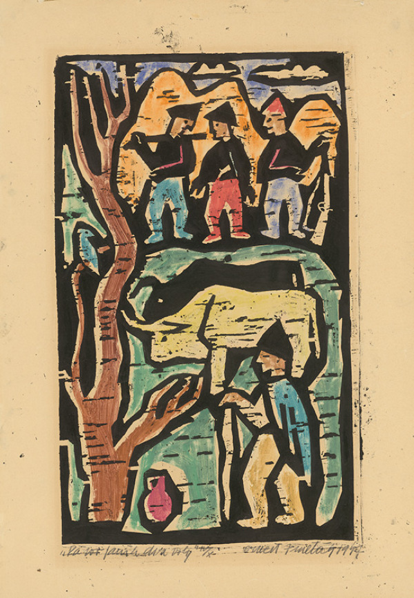 Ernest Zmeták – Pásol Janík dva voly 