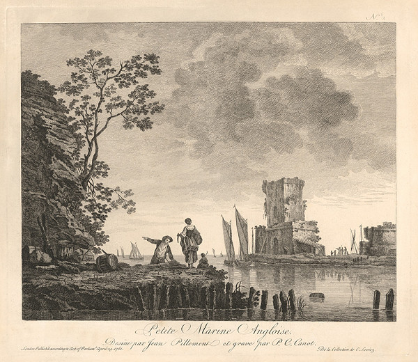 Pierre Charles Canot, Jean Baptiste Pillement – Malá anglická marina 