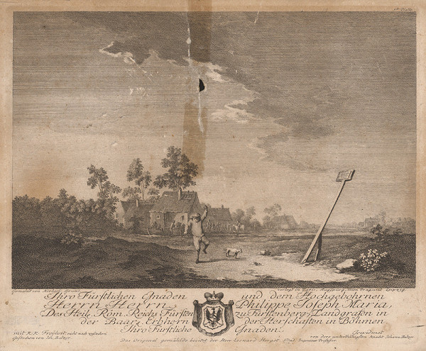 Jan Jiří Balzer, Norbert Joseph Carl Grund – Chlapec so psíkom 