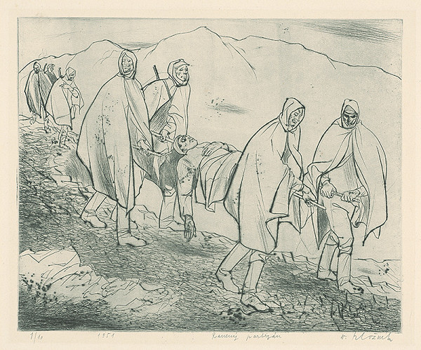 Vincent Hložník – Ranený partizán 