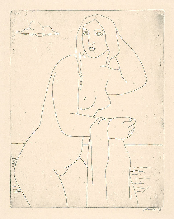 Mikuláš Galanda – Akt 