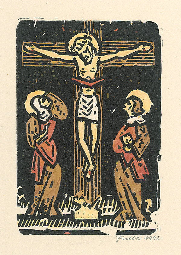 Ľudovít Fulla – Ukrižovanie 