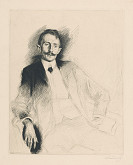 Max Švabinský – Podobizeň F.X.Šaldu 