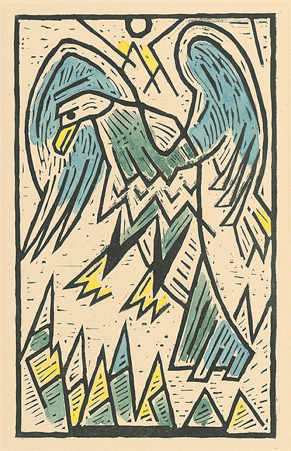 Ľudovít Fulla – Death of Jánošík 