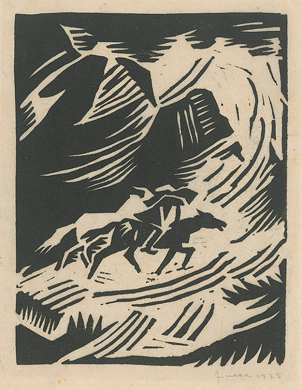 Ľudovít Fulla – Olejkár I. 