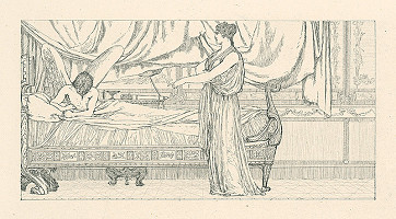 Max Klinger – Venuša v Amorovej izbe 