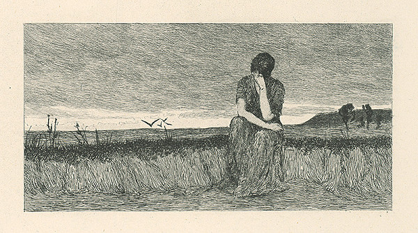 Max Klinger – Odpočinok Psyché