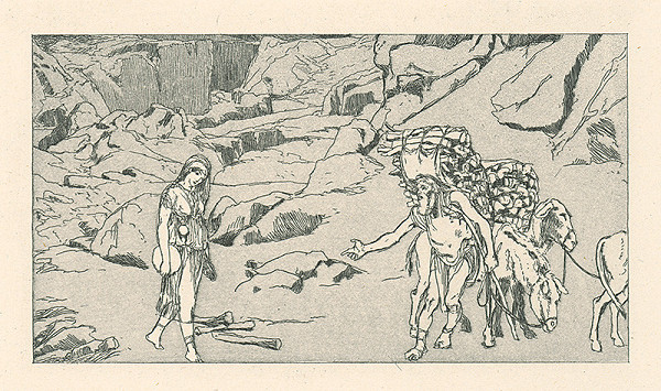 Max Klinger – Psyché na ceste do Tartaru 