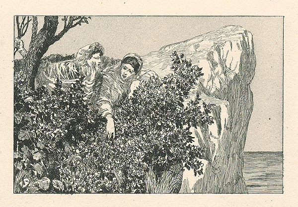 Max Klinger – Sestry volajú Psyché 