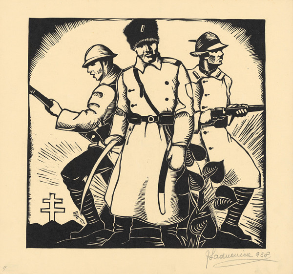 Ján Ladvenica – List z albumu Boj za slobodu IX. 