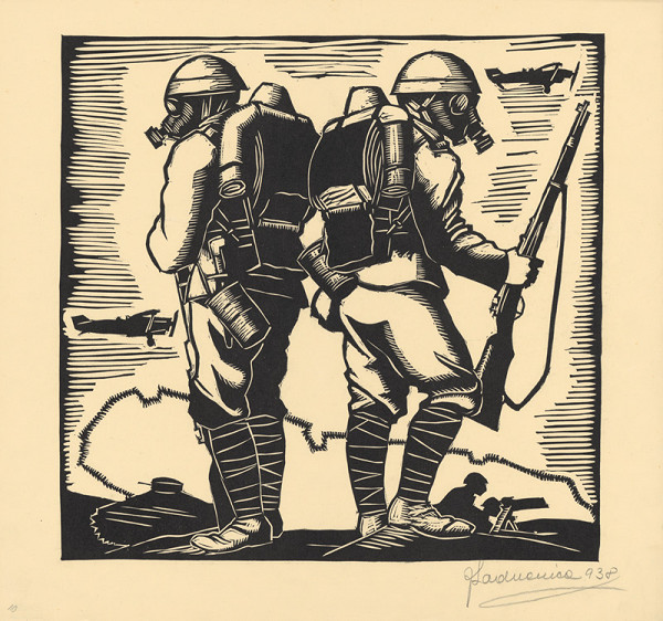 Ján Ladvenica – List z albumu Boj za slobodu X. 