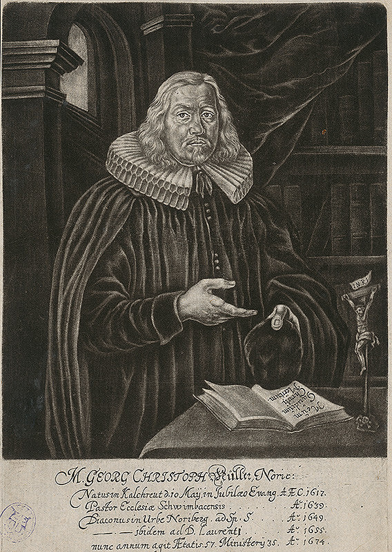 Georg Fenitzer, Michael Fenitzer – Podobizeň M.Georga Krištofa Müllera z Norimberka 