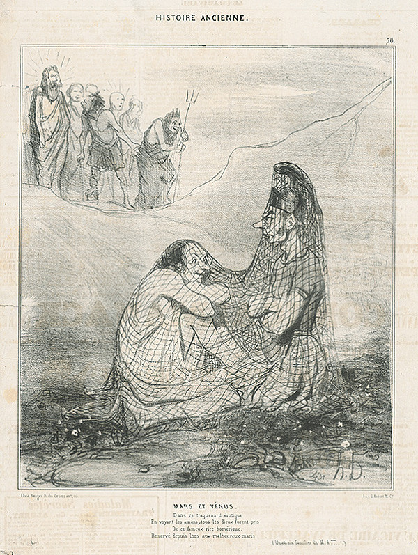 Honoré Daumier – Mars a Venuša 