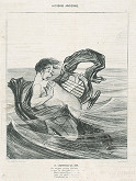 Honoré Daumier – Záchrana Ariona 