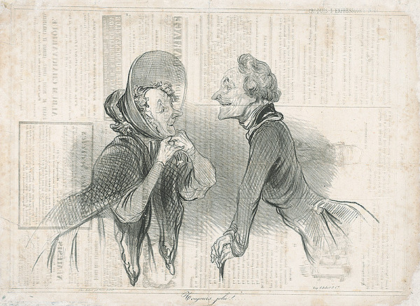 Honoré Daumier – Stále rovnako krásna 