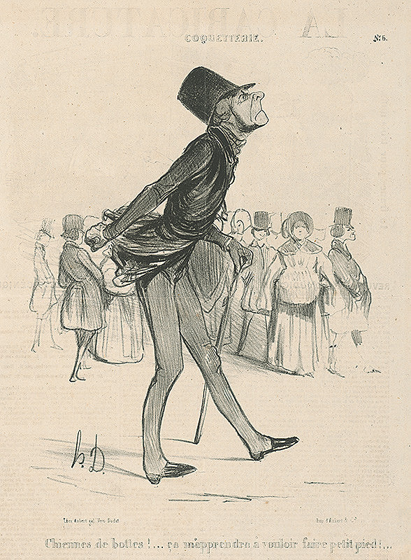 Honoré Daumier – Malé topánky 
