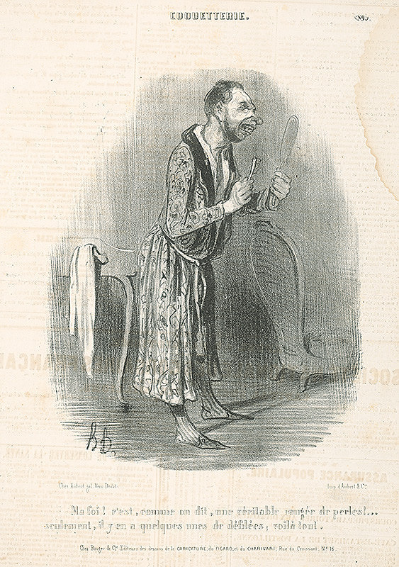 Honoré Daumier – Zuby 