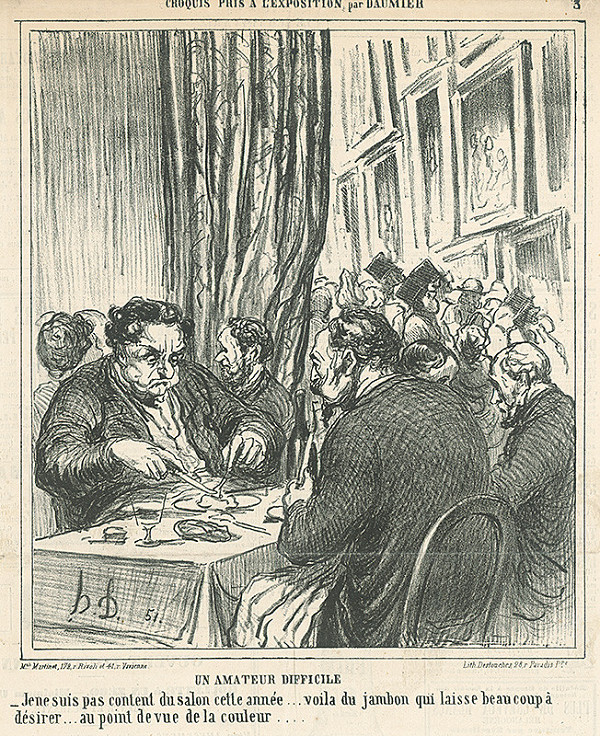 Honoré Daumier – Náročný milovník 