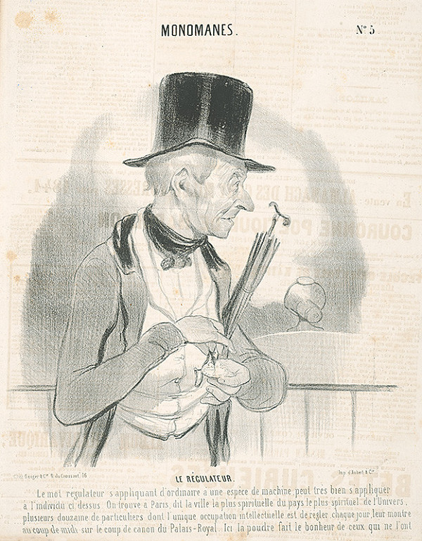 Honoré Daumier – Regulátor 