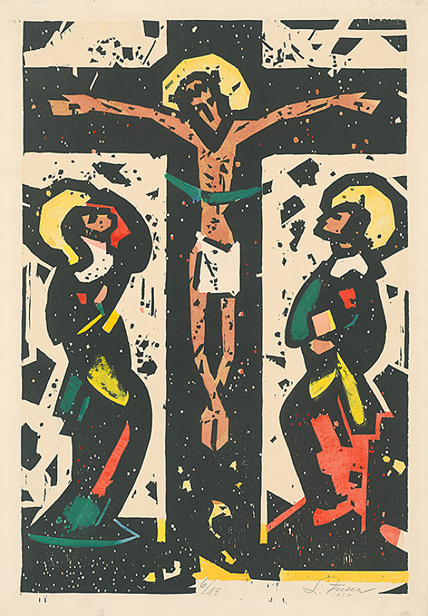 Ľudovít Fulla – Ukrižovanie 