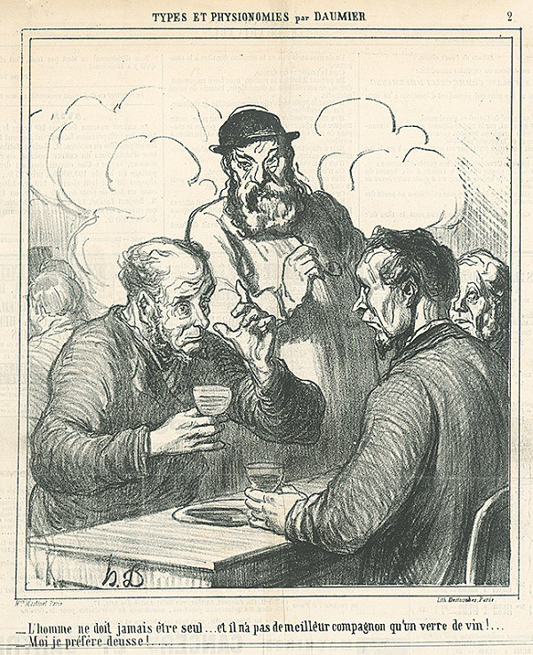 Honoré Daumier – Spoločnosť 