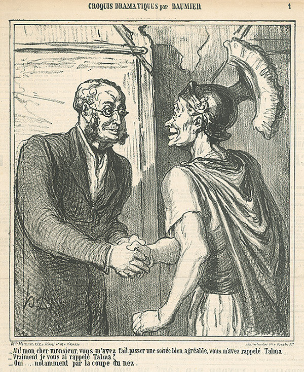 Honoré Daumier – Stretnutie 