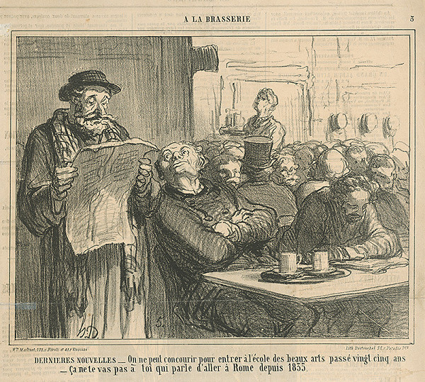 Honoré Daumier – Posledné správy 