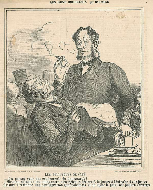 Honoré Daumier – Kaviarenskí politici 