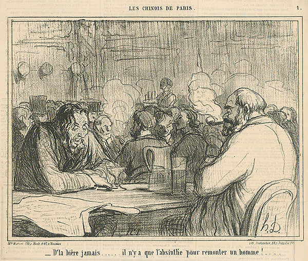 Honoré Daumier – V krčme 