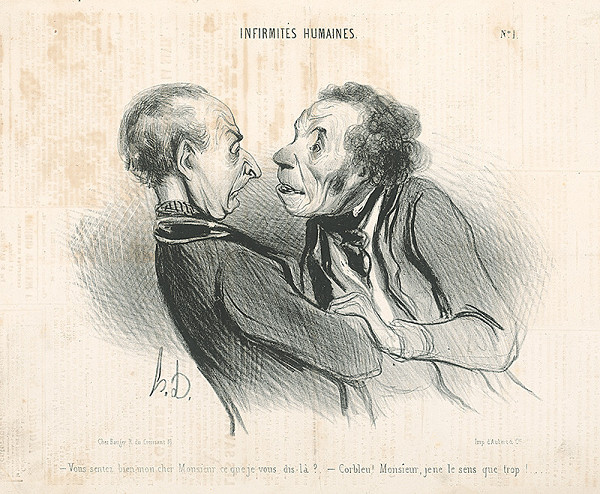Honoré Daumier – Dych 