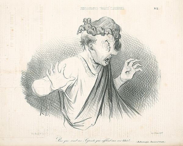 Honoré Daumier – Klasický herec 