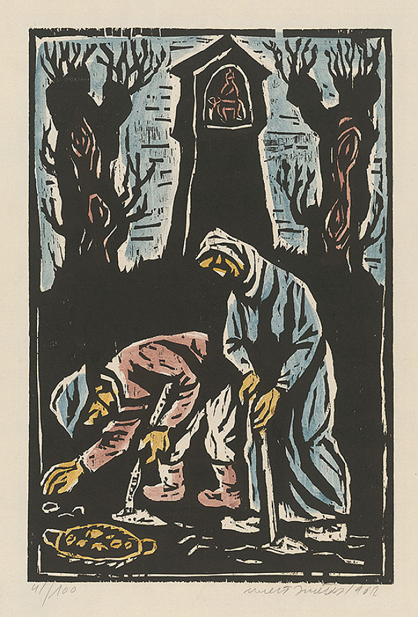 Ernest Zmeták – Vyberanie zemiakov 