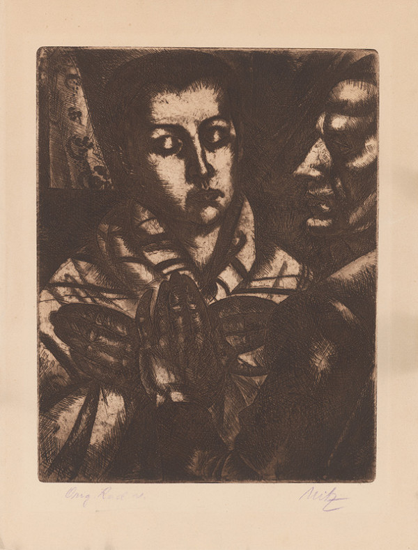 Béla Uitz – Lúčenie 