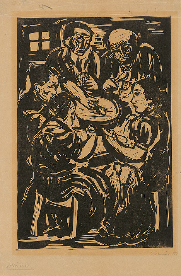 Imrich Weiner-Kráľ – Večera 