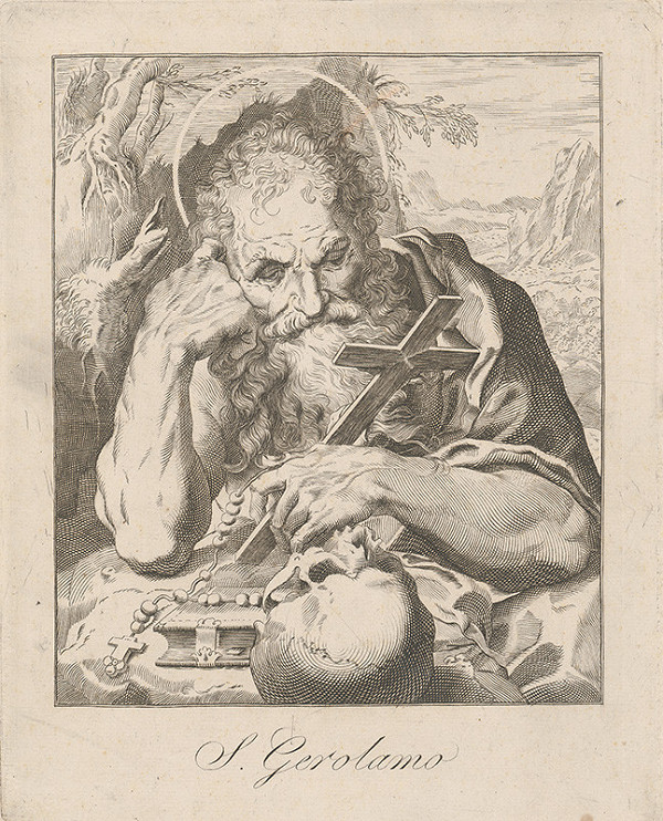 Hendrick Goltzius – Sv.Hieroným 