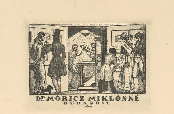 Gasta – Ex Libris Dr. Móricz Miklósné 