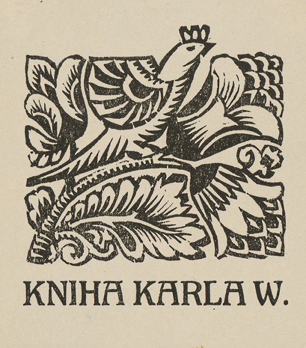 Ferdiš Duša – Ex libris Karla W. 