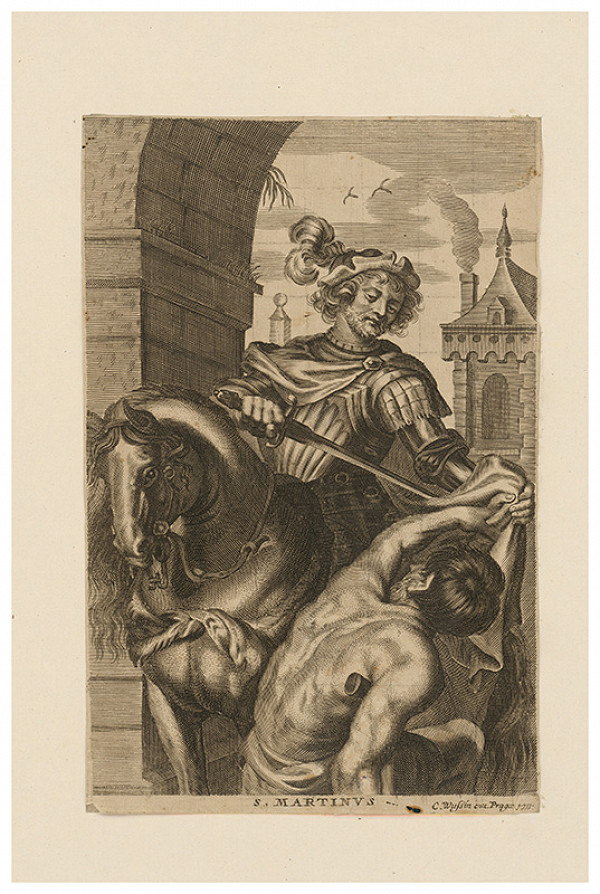 Kaspar Zacharias Wussin – Svätý Martin 