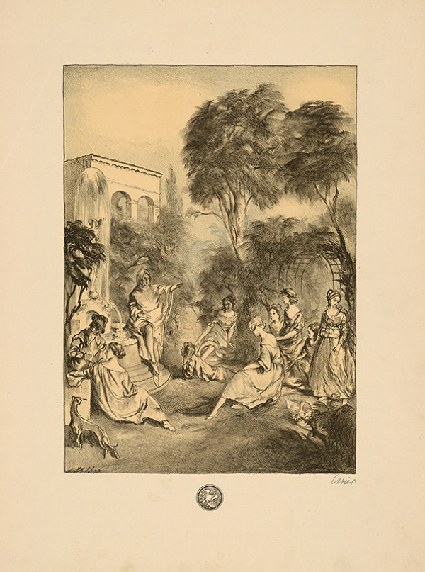 Erhard Amadeus Dier – Rozprávka v záhrade 