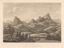 Jean-François Albanis de Beaumont, Cornelis Apostool – Vernerove vrchy videné od Insbrucku 