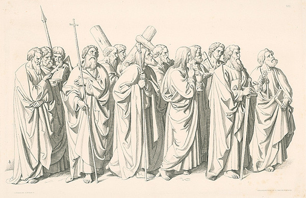 Alois Petrák, Josef Führich – Apoštoli 