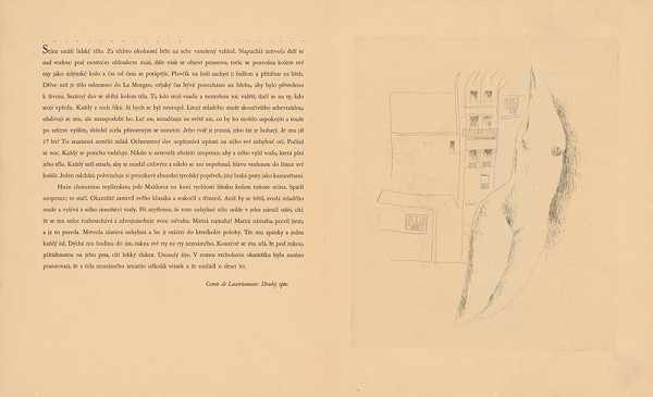 Josef Šíma – Comte de Lautréamont 