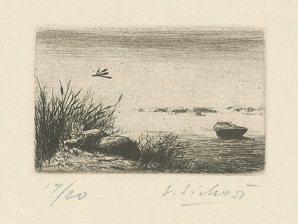 Václav Sivko – Loďka na rybníku