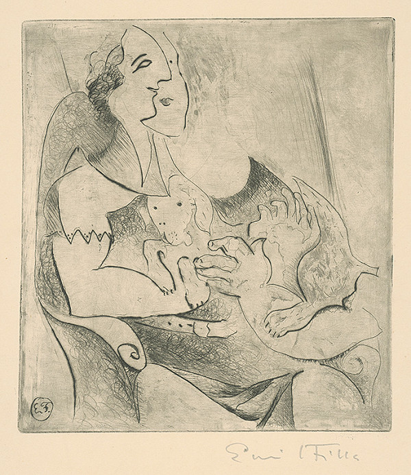 Emil Filla – Žena 