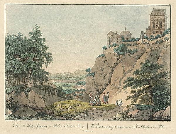 Karel Postl, Lorenz Janscha – Karlštejn Castle 