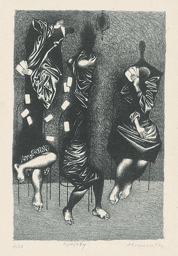 Albín Brunovský – Card Players 