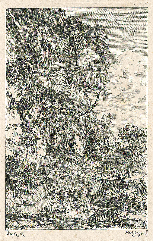 Anton Herzinger, Karel Postl – Horský potok 