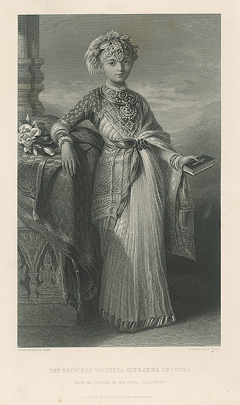 Robert Graves, Franz Xaver Winterhalter – Princezná Victoria Gouramma 
