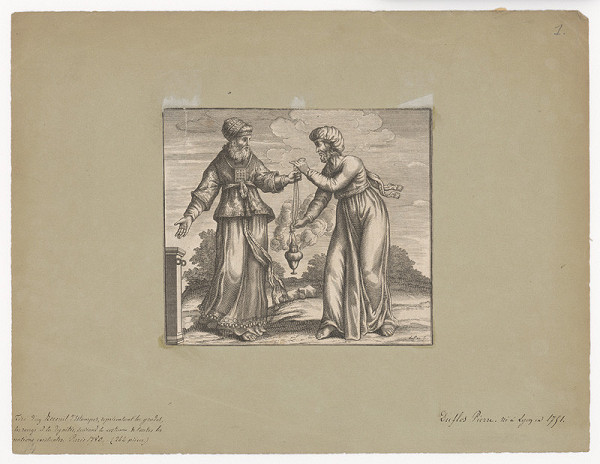 Claude Augustin Duflos – Výjav zo starého zákona 