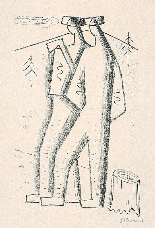 Mikuláš Galanda – Drevorubači 